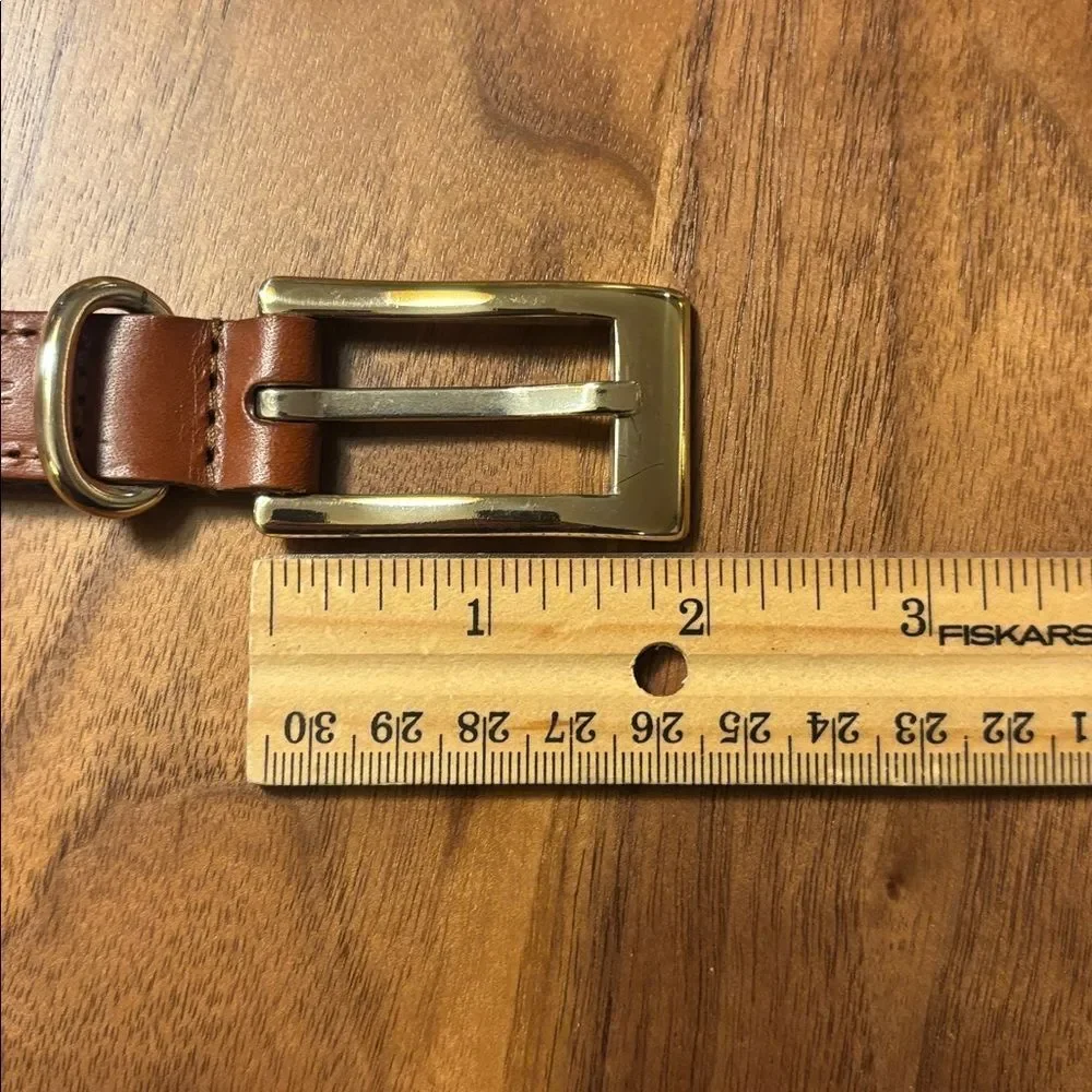 Vintage Braided Leather Belt